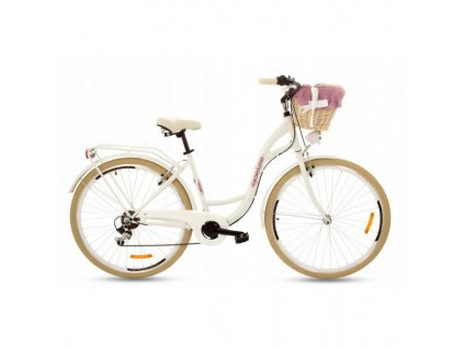 Retro Kolo 28" GOETZE MOOD 7 Převodový Krémová Kola