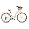 Retro Kolo 26" GOETZE MOOD 7 převodový Bílo/ hnědý+košík