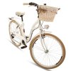 Retro Kolo 28" Goetze MOOD 7 Převodový Bílo-Krémový+košík