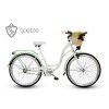 Retro Kolo GOETZE BLUEBERRY 26" 1 Převodový bílo/mentolový +Košík Grátis