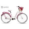 Retro Kolo GOETZE BLUEBERRY 28" 3 Převodový Růžový+košík grátis