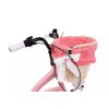 Retro Kolo GOETZE COLOURS 26" 3 Převodový růžový-bílá kola+košík