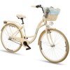 Retro Kolo GOETZE COLOURS LTD 28" 3 převodový kremový+košík grátis