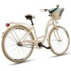 Retro Kolo GOETZE COLOURS LTD 28" 3 převodový kremový+košík grátis