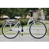 Dámský Městský Retro Kolo 28" Jednopřevodový Bílý