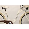 Dámský Městský Retro Kolo 28" Jednopřevodový Kremový