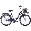 Dámské Retro Kolo KOZBIKE CITY 26" 3 převodový černý+ Košík