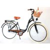 Dámské Retro Kolo ORLANDO Černý 28" 3 Převody Odpužený Hlinikový+Košík Grátis
