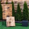 Dřevěná Udírna do Zahrady 50x50x120 Opalovaná U9