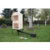 Dřevěná Udírna do Zahrady Velká 50x50x120cm U2