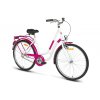 Městské kolo KANDS LAGUNA 26" Jednopřevodový Bělorůžový