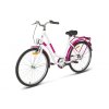 Městské kolo KANDS LAGUNA 26" Jednopřevodový Bělorůžový