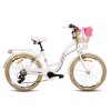 Městské Retro Kolo GOETZE MOOD 24" 6 Převodový Bílo krémový 2020