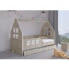 Dětská postel DŮM SONOMA s matrací SHAUFLADA 160x80 Značkové dřevěné hračky