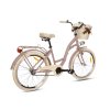 Retro Kolo 26" Goetze Mood 6 Převodový lila matný+košík