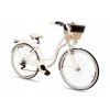 Retro Kolo 26"/28" Goetze MOOD 7 Převodový Bílý+košík