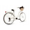 Retro Kolo 26"/28" Goetze MOOD 7 Převodový Bílý+košík