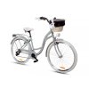 Retro Kolo 28" Goetze MOOD 7 Převodový šedo/bílý +košík