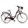 Retro Kolo 28" GOETZE MOOD 7 převodový tmavě fialový+košík