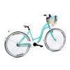 Retro Kolo GOETZE COLOURS 28" 3 Převodový Modrý +košík