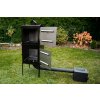 Udírna do Zahrady Velká ocelová 50x50x100cm U7