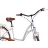 Dámský Retro Kolo KOZBIKE CITY 26" 3 převodový krémový + Košík