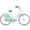 Retro Městské Kolo HELLO BIKE AMSTERDAM 28" 3 převodový pistáciový+košík