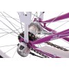 Dámské Retro Kolo CITY 28" 3 Převodový Fialový Doplňky + Košík Grátis