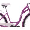 Dámské Retro Kolo CITY 28" 3 Převodový Fialový Doplňky + Košík Grátis