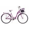 Dámské Retro Kolo CITY 28" 3 Převodový Fialový Doplňky + Košík Grátis