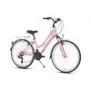 Dámské městské kolo KANDS AURELIA CTB TX 15" Růžovo-bílé