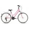 Dámské městské kolo KANDS AURELIA CTB TX 15" Růžovo-bílé
