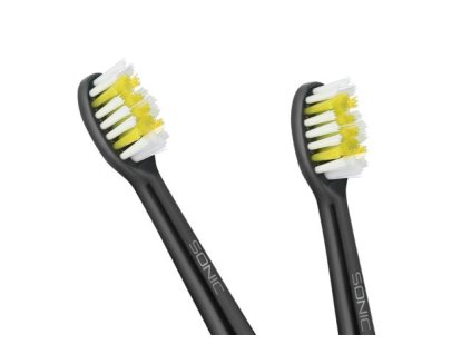 Náhradné hlavice do TEESA SONIC Black soft (2ks)