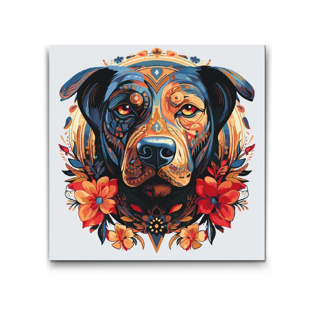Festes_szamok_szerint_Rottweiler_kutya_mandala_M2