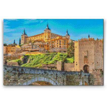 Gyémántszemes festmény – Alcázari kastély, Segovia 2