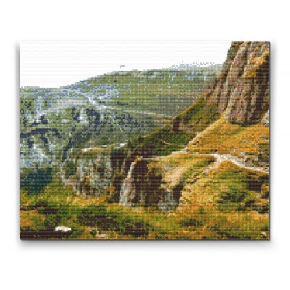 Gyémántszemes festmény – Bucsecs-hegység, Románia 3