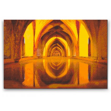 Gyémántszemes festmény – Alcázari kastély, Segovia 3