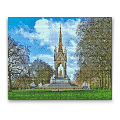Gyémántszemes festmény – Hyde Park, London