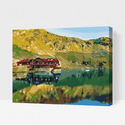 Festés számok szerint – Bilea-tó, Románia 2