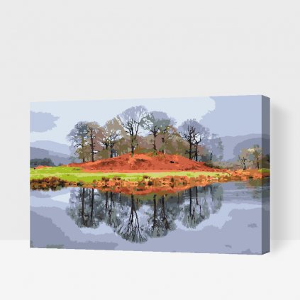 Festés számok szerint – lake District, Cumbria, Egyesült Királyság