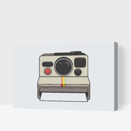 Festés számok szerint - Polaroid