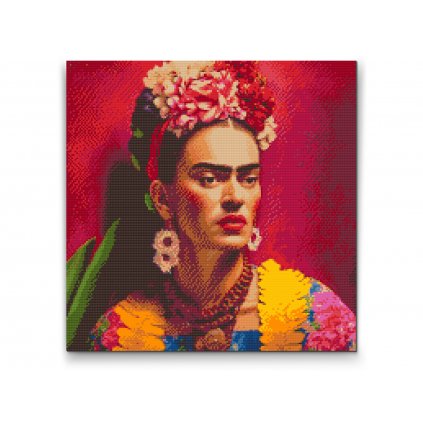 Gyémántszemes festmény - Frida Kahlo