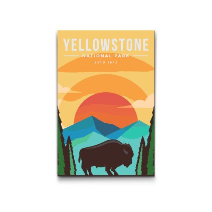 M2_Festés_számok_szerint_-_Yellowstone_Nemzeti_Park