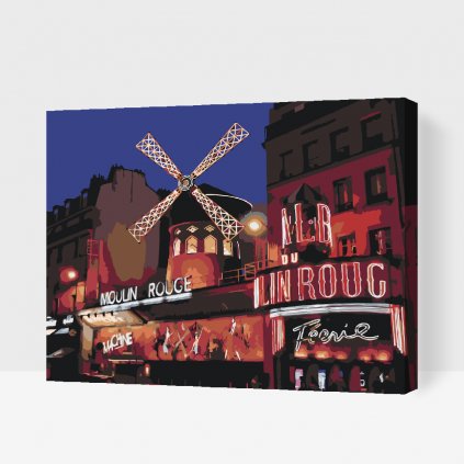 Festés számok szerint – Moulin Rouge