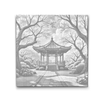 M2_PontPöttyöző_-_Virágzó_sakura_pavilonnal