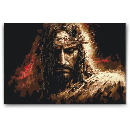Festes_szamok_szerint_Jezus_toviskoronaval_M2