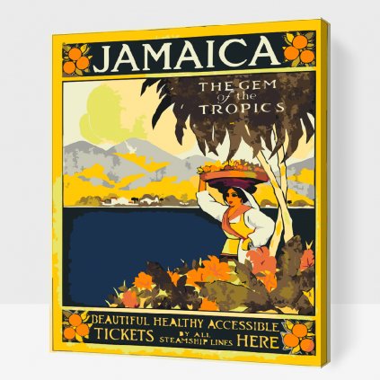 Festés számok szerint – Jamaica