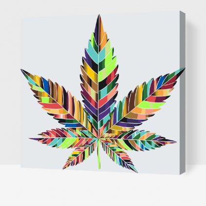 Festés számok szerint – Kannabisz