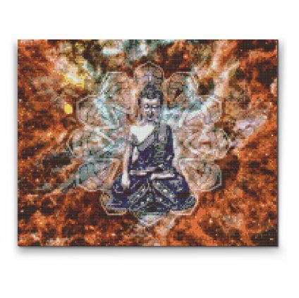 Gyémántszemes festmény – Buddha