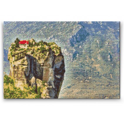 Gyémántszemes festmény – Meteora